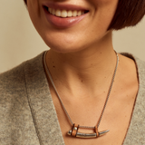 Collar Colmillo Cuero