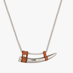 Collar Colmillo Cuero