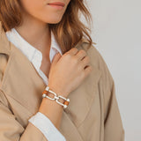 Pulsera Grillete Doble