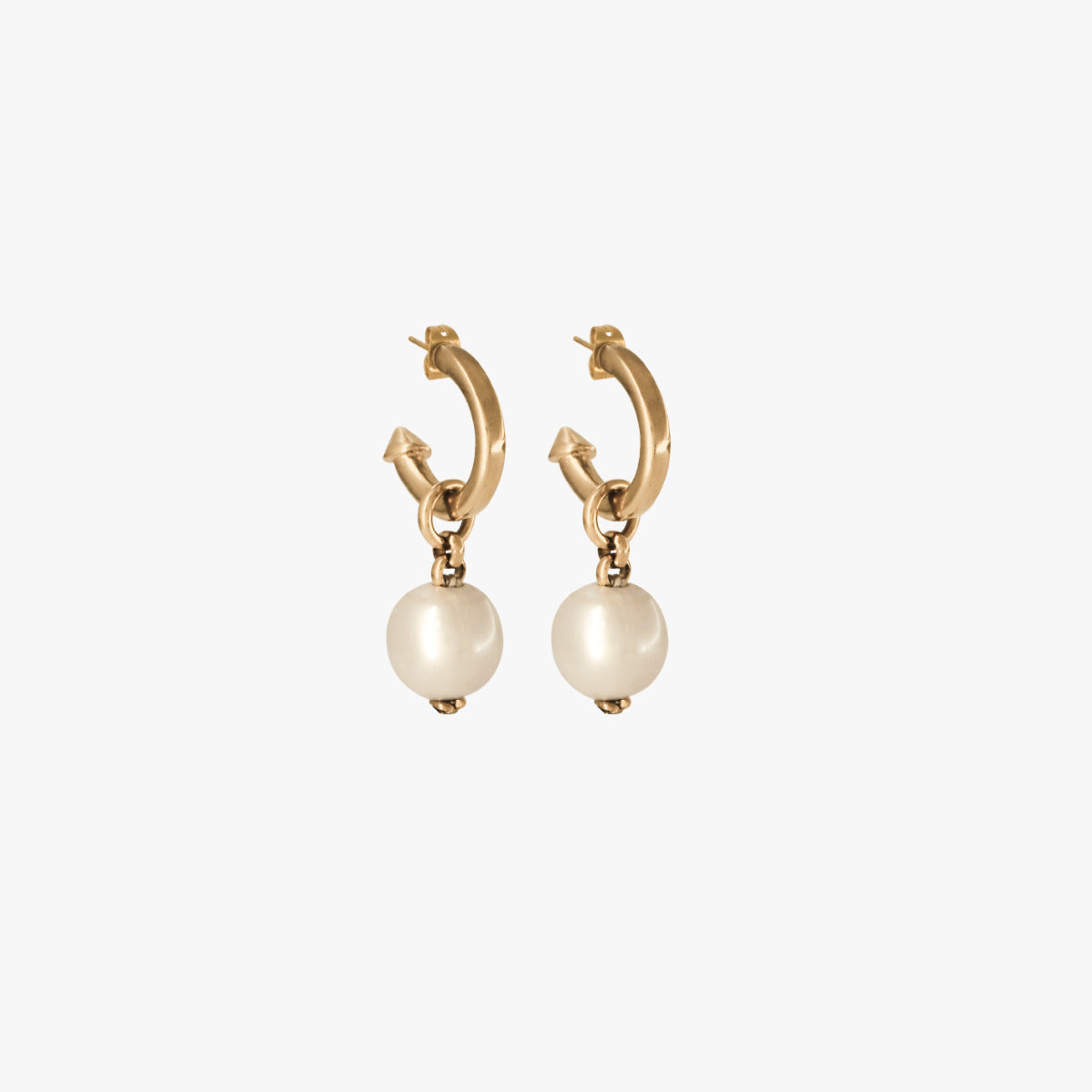 Foto de Detalle de Pendiente en baño de Oro de CXC