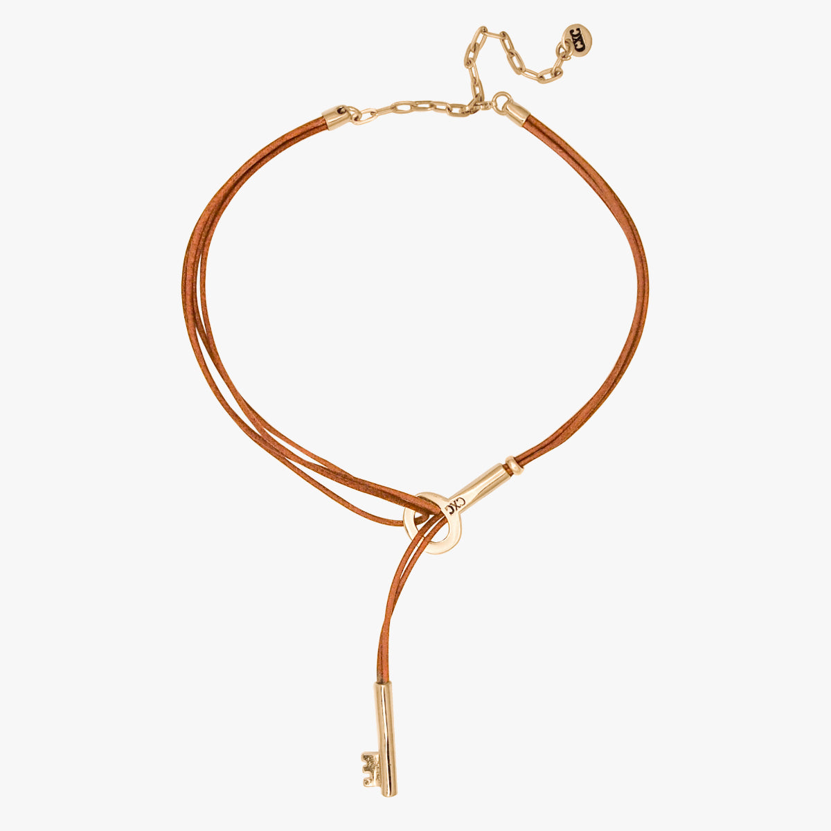 Foto de Detalle de Pulsera en baño de Oro de CXC