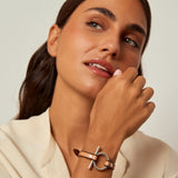 Pulsera Omega Cuero