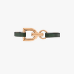 Pulsera Estribo Ascot Cuero Mini