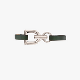 Pulsera Estribo Ascot Cuero Mini