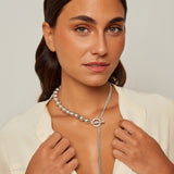 Collar Cadena Bolas Multi