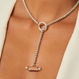 Collar Bolas Sliding Cuero