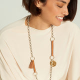Collar Moneda Gladiador Largo