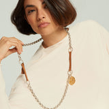 Collar Moneda Gladiador Largo