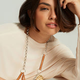 Collar Moneda Gladiador Largo