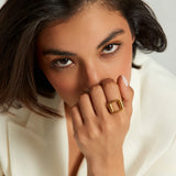 Anillo Cuadrado