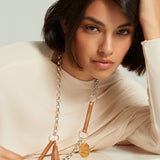 Collar Moneda Gladiador Largo