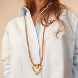 Collar largo Corazón