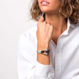 Pulsera Grillete Cuero