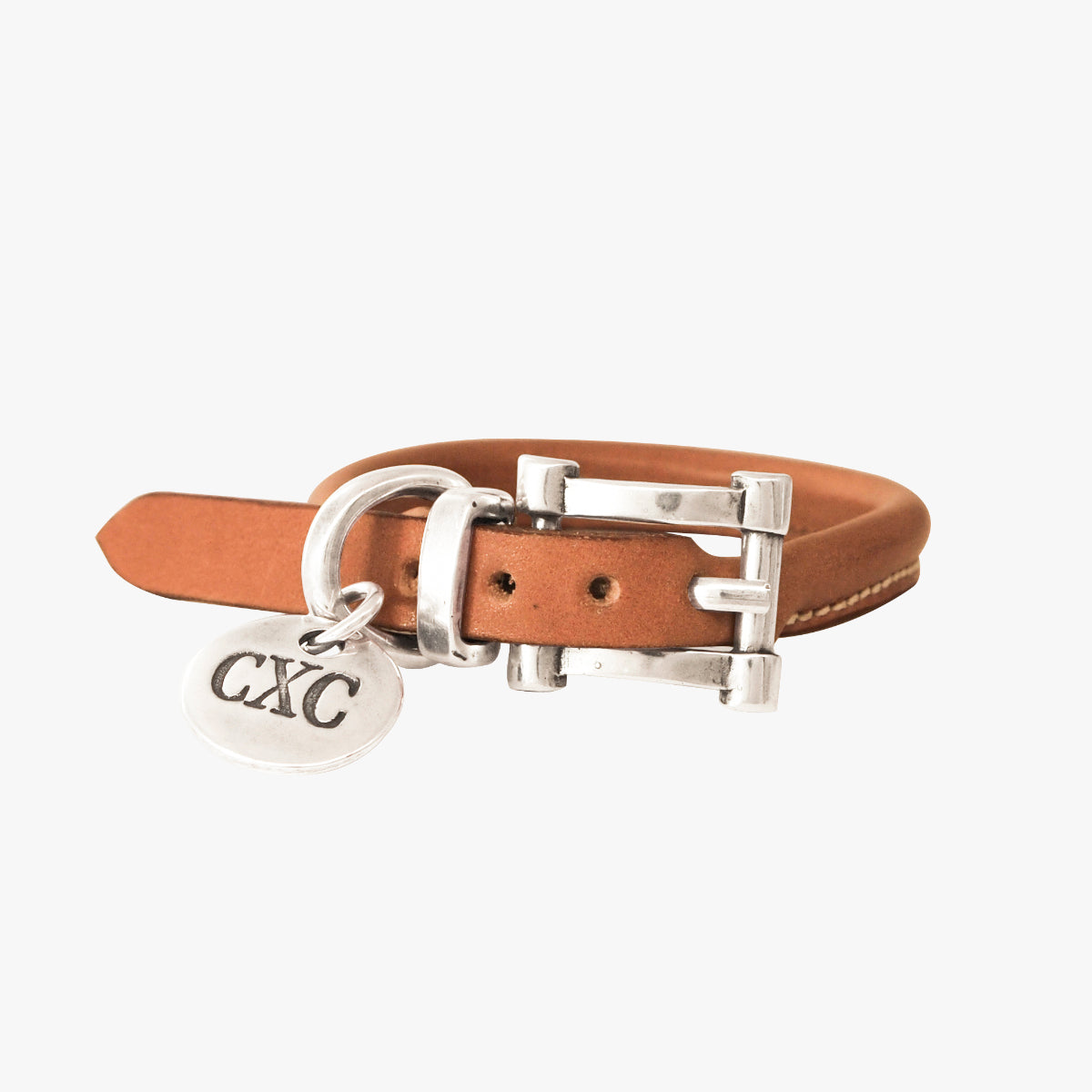 Foto de Detalle de Pulsera en baño de Plata de CXC