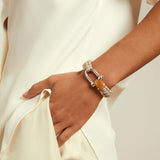 Pulsera Grillete Macramé
