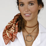Collar Bit Amazona Cuero