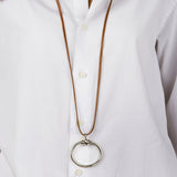 Collar Bit Amazona Cuero