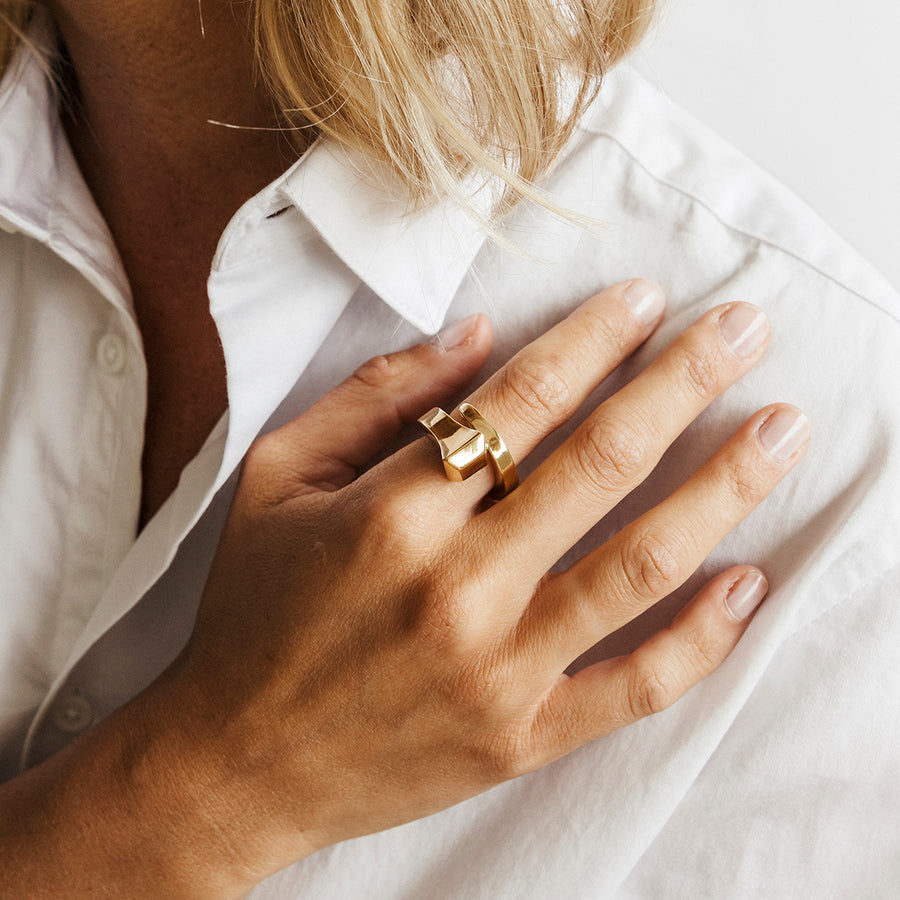 Anillo Clavo Diamante