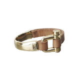 Pulsera Grillete Cuero