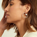 Pendientes aro Voluta