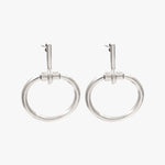 Earrings E0067MET 