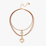 Foto de Detalle de Collar en baño de Oro de CXC