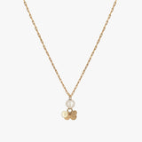 Collar Moneda Perla